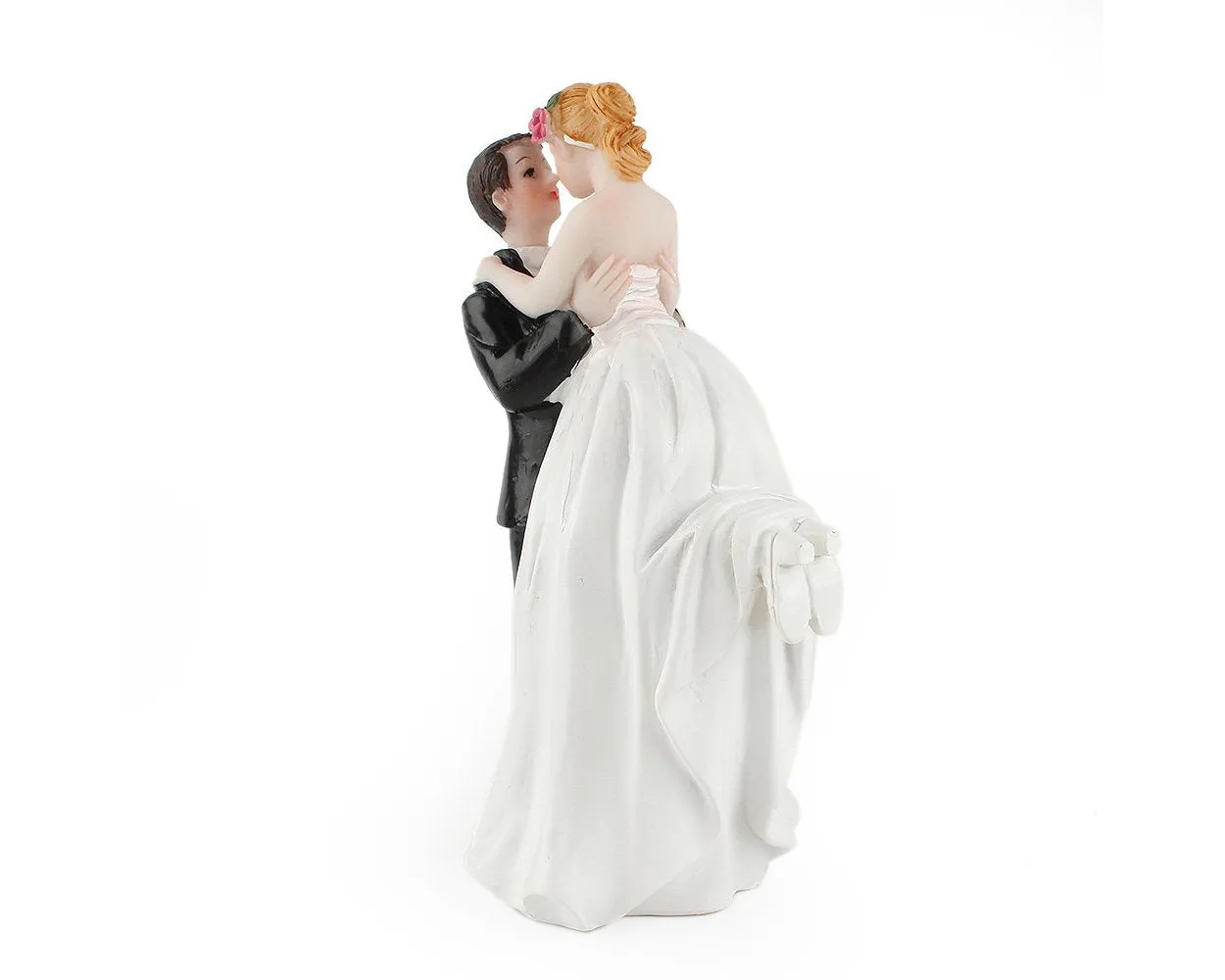 Bride and Groom Cake Topper Cake Figurine for Wedding Cake Decoration