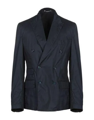 Dolce & Gabbana Man Blazer Dark blue 34 suit