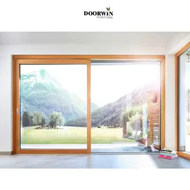 Doorwin 202110% discount factory direct supplied top quality tilt and slide doors the best sliding patio waterproof windproof door