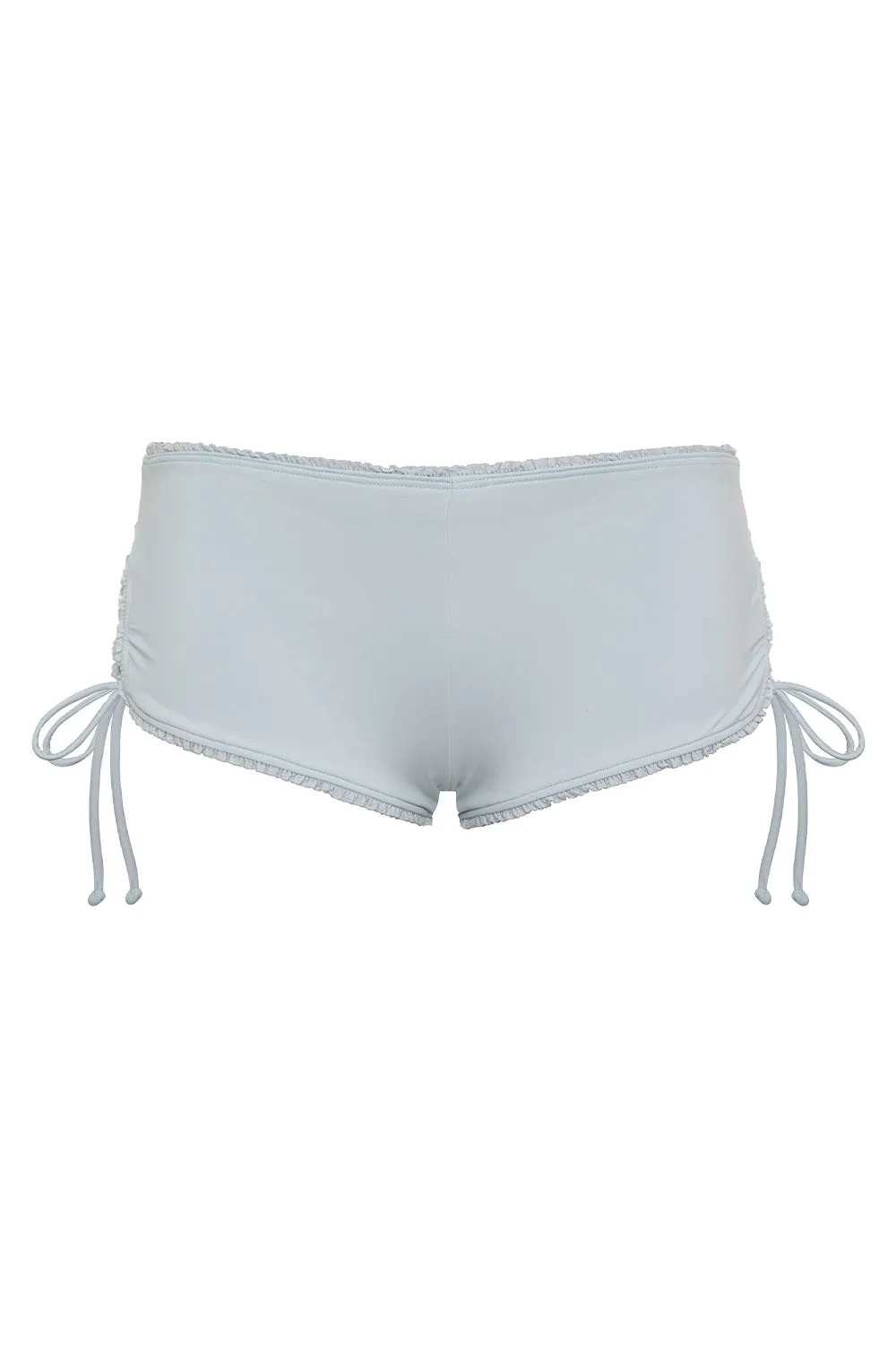 Etta Ruffle Mini Boy Short - New Moon