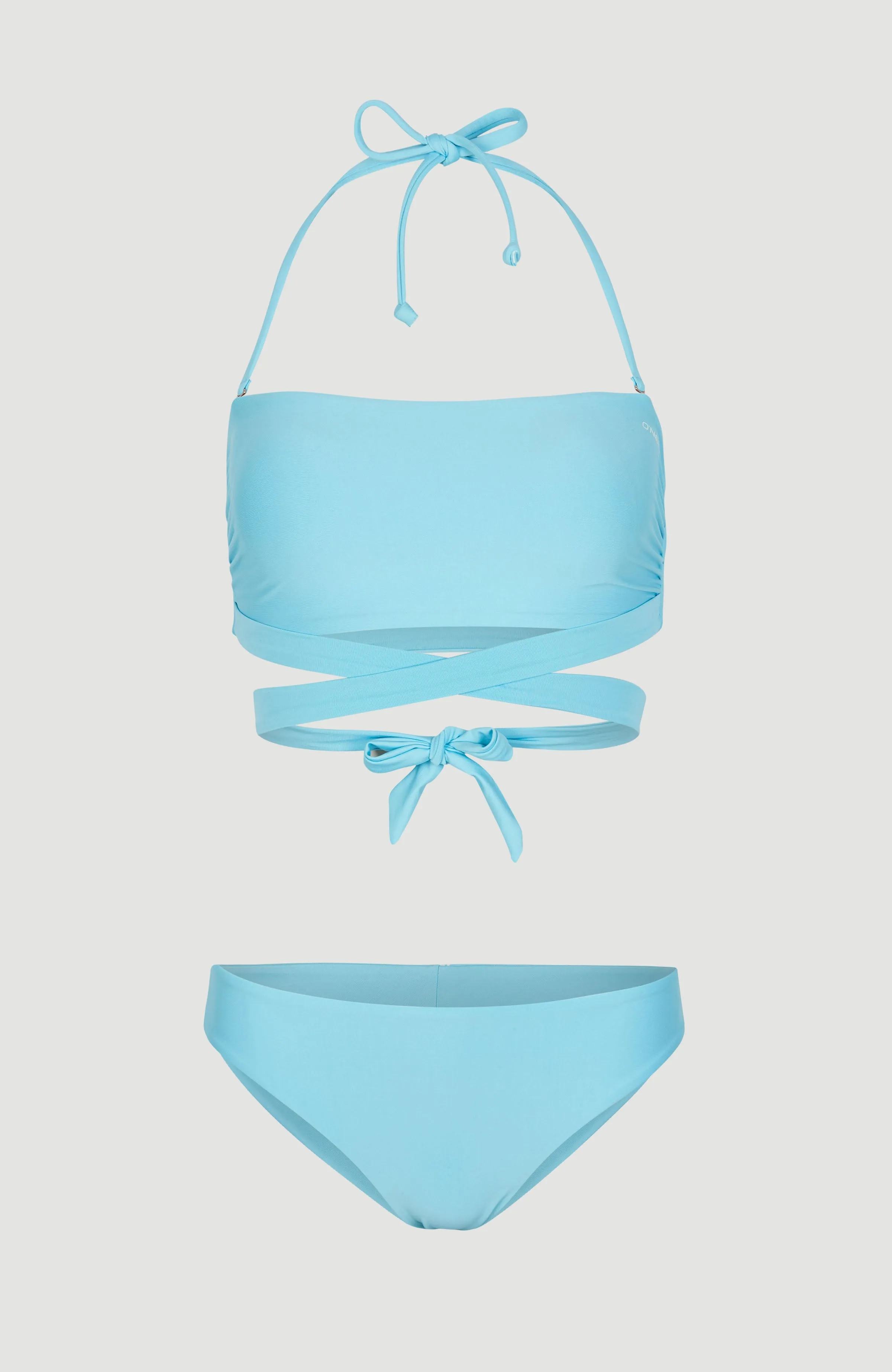 Jen - Maoi Bandeau Bikini Set | Blue Topaz