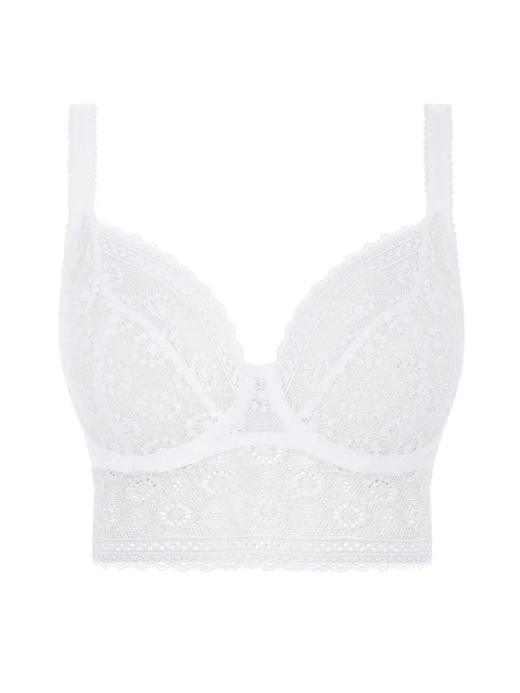 Love Note Underwired Bralette - White