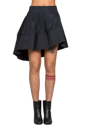 Pleated Short Skirt