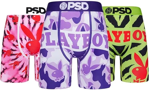 PSD Men's Pb Bright 3-Pack Boxer Briefs