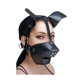 Pup Puppy Play Hood And Breathable Ball Gag