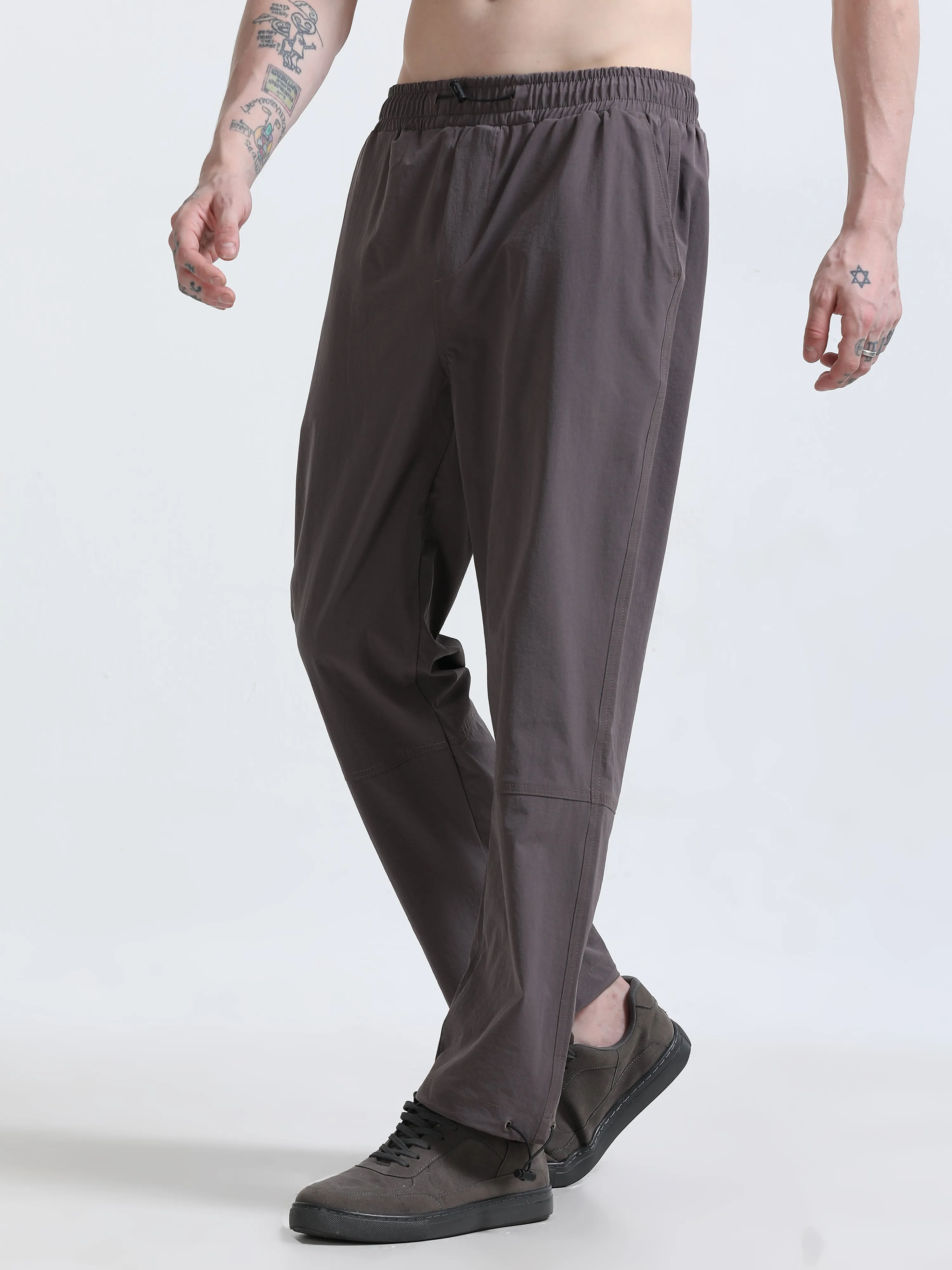 Shade - Plain Joggers - Purple