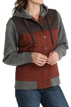 Women's Cinch Hoodie Jacket Multi